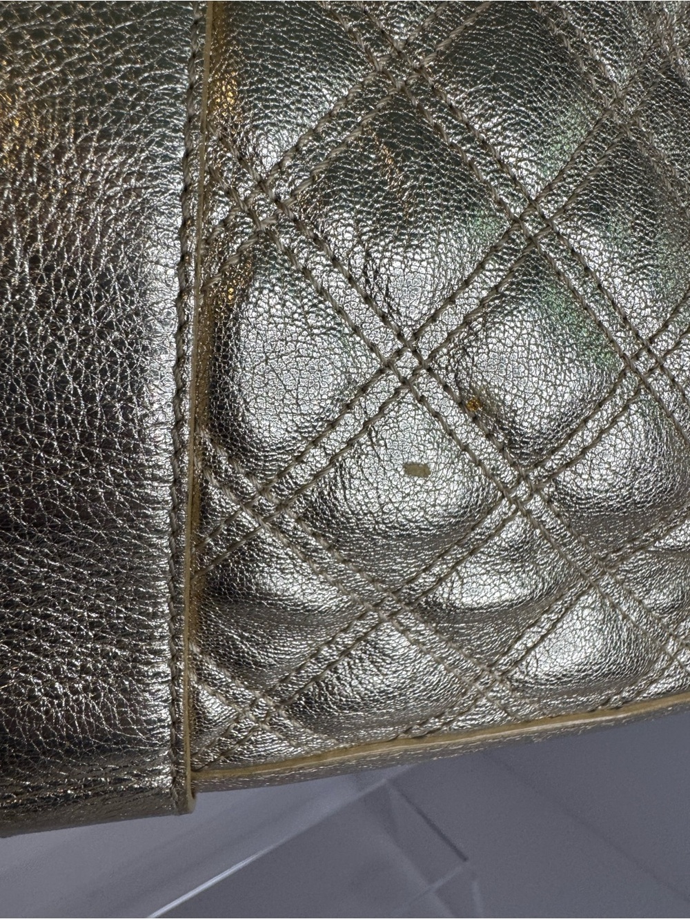 #359 Marc Jacobs Venetia Made in Italy Quilted Leather Satchel - Picture 8 of 16